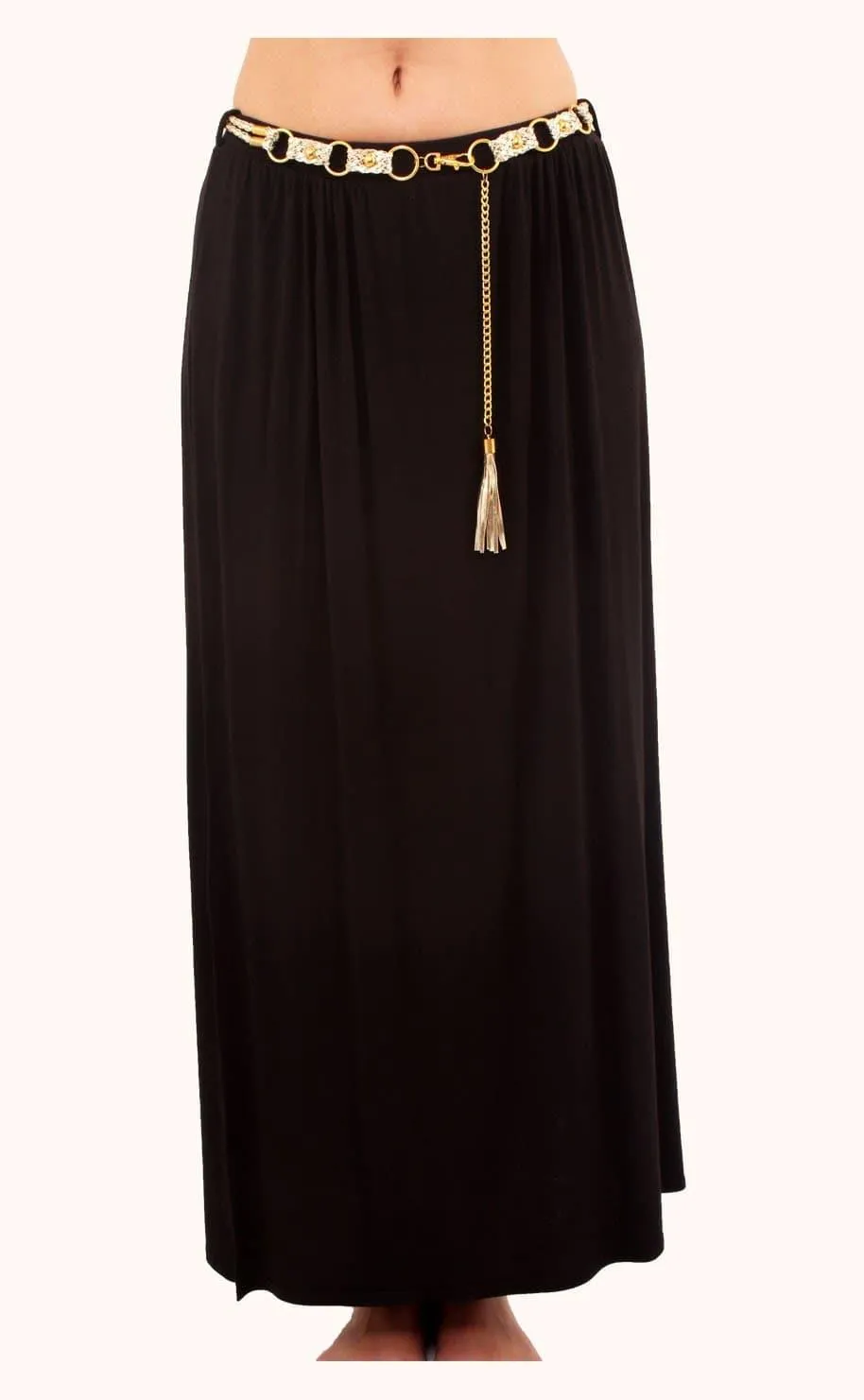 Maxi Side Split Skirt - UK8/UK10