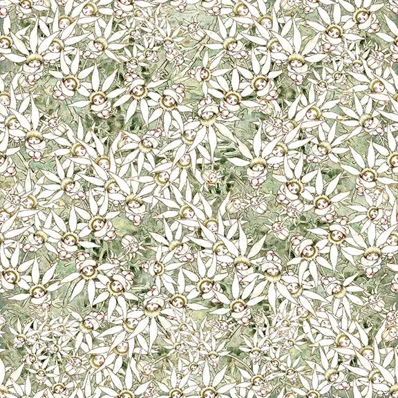 May Gibbs Flannel Flowers Play Mat