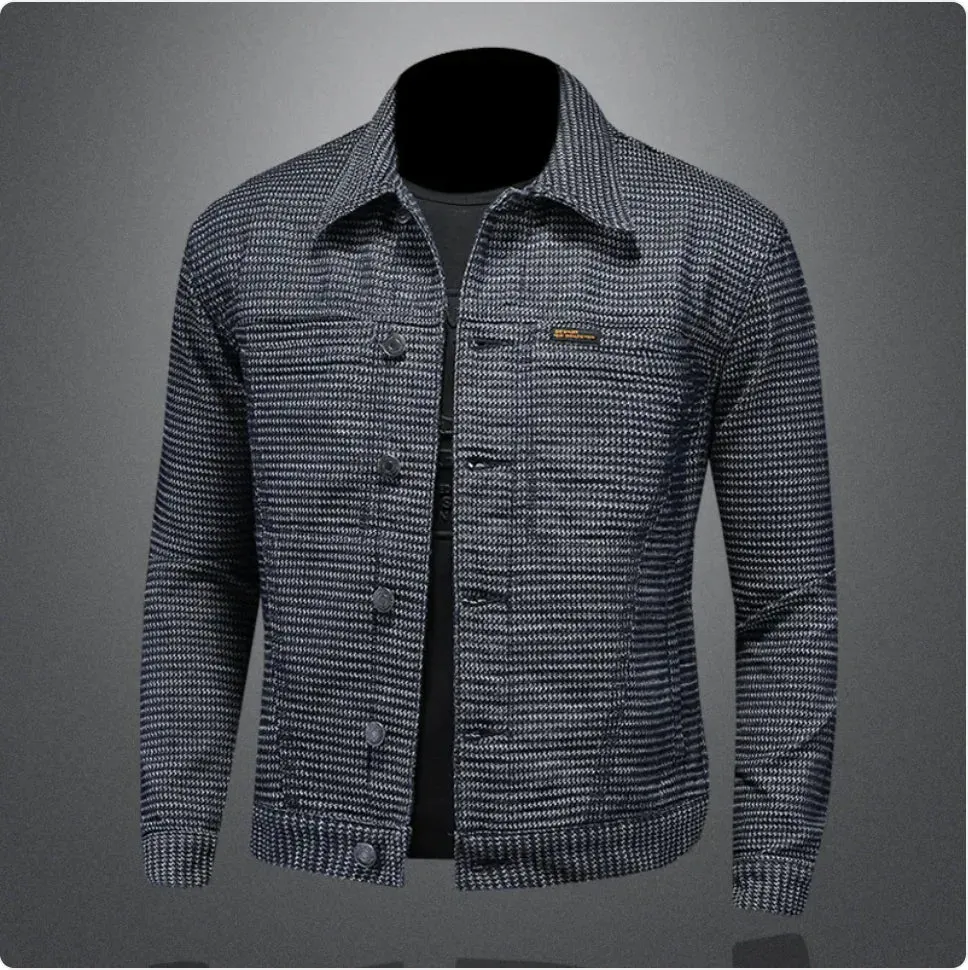 Men's Casual Denim Jean Jacket