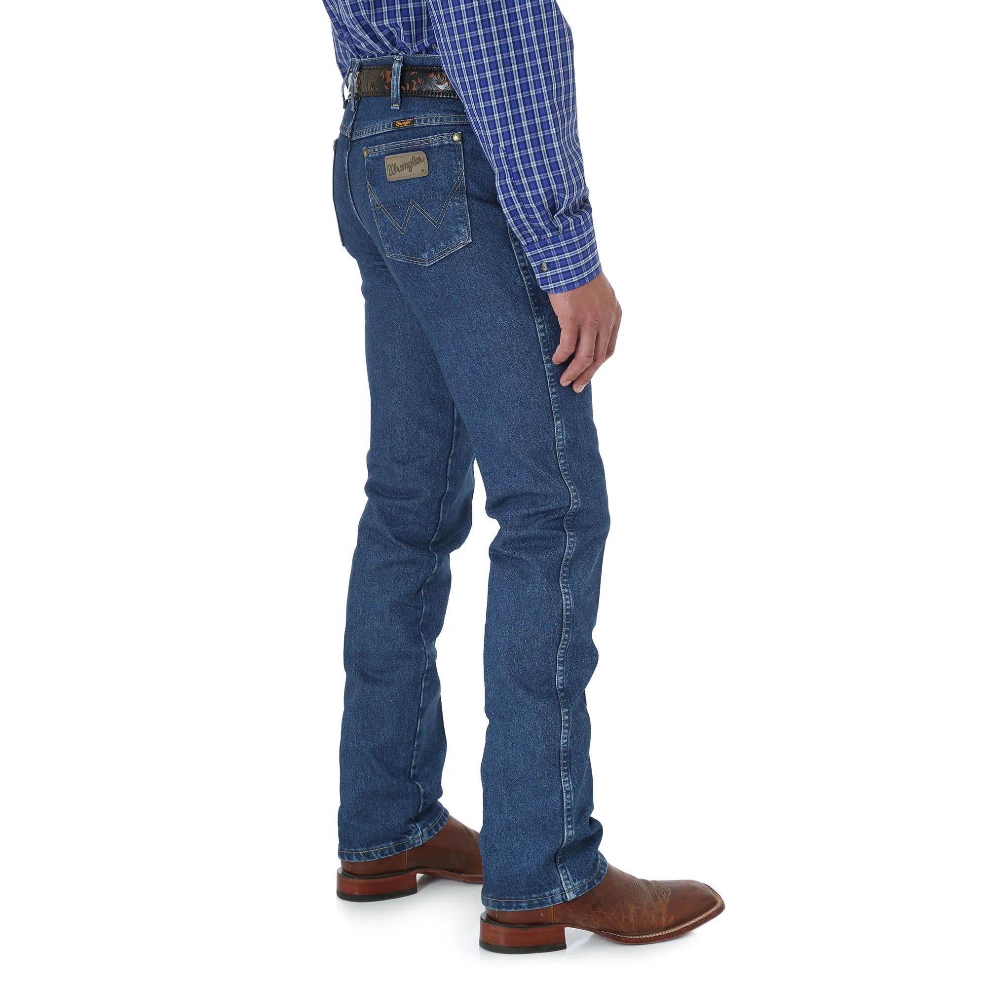 Men's George Strait Cowboy Cut Slim Fit Heavy Dark Stone Wash - 936GSHD