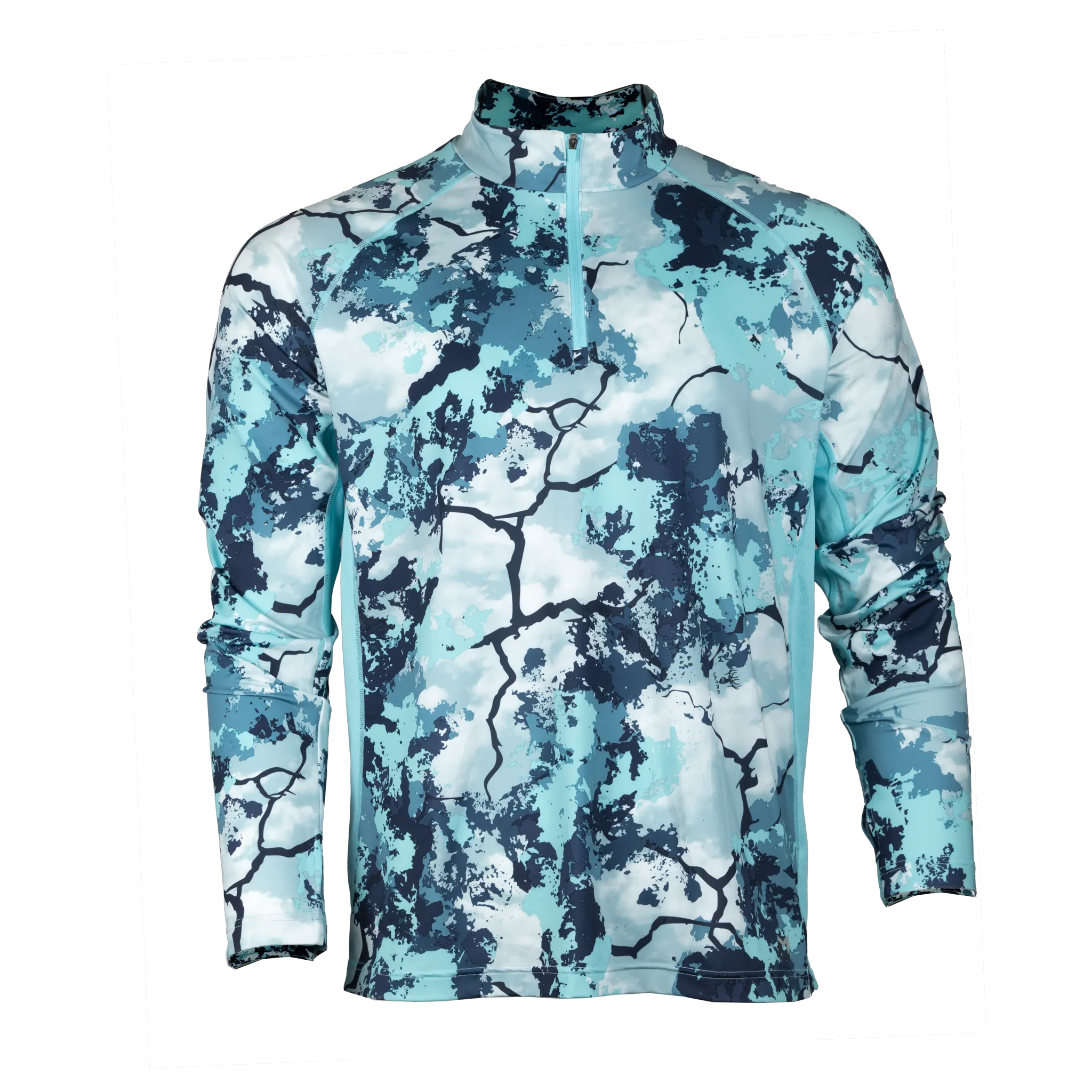 Men's King's Camo® 1/4 Zip LS Cooling Shirt