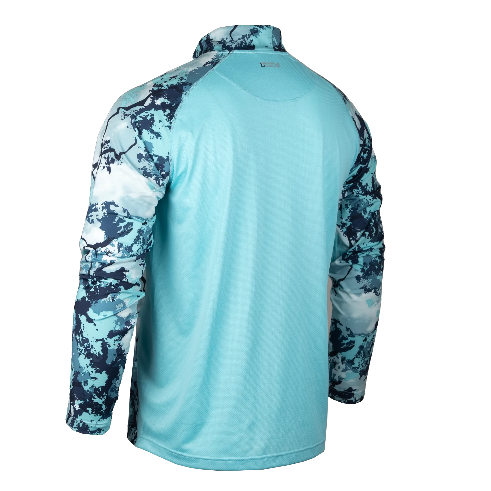 Men's King's Camo® 1/4 Zip LS Cooling Shirt