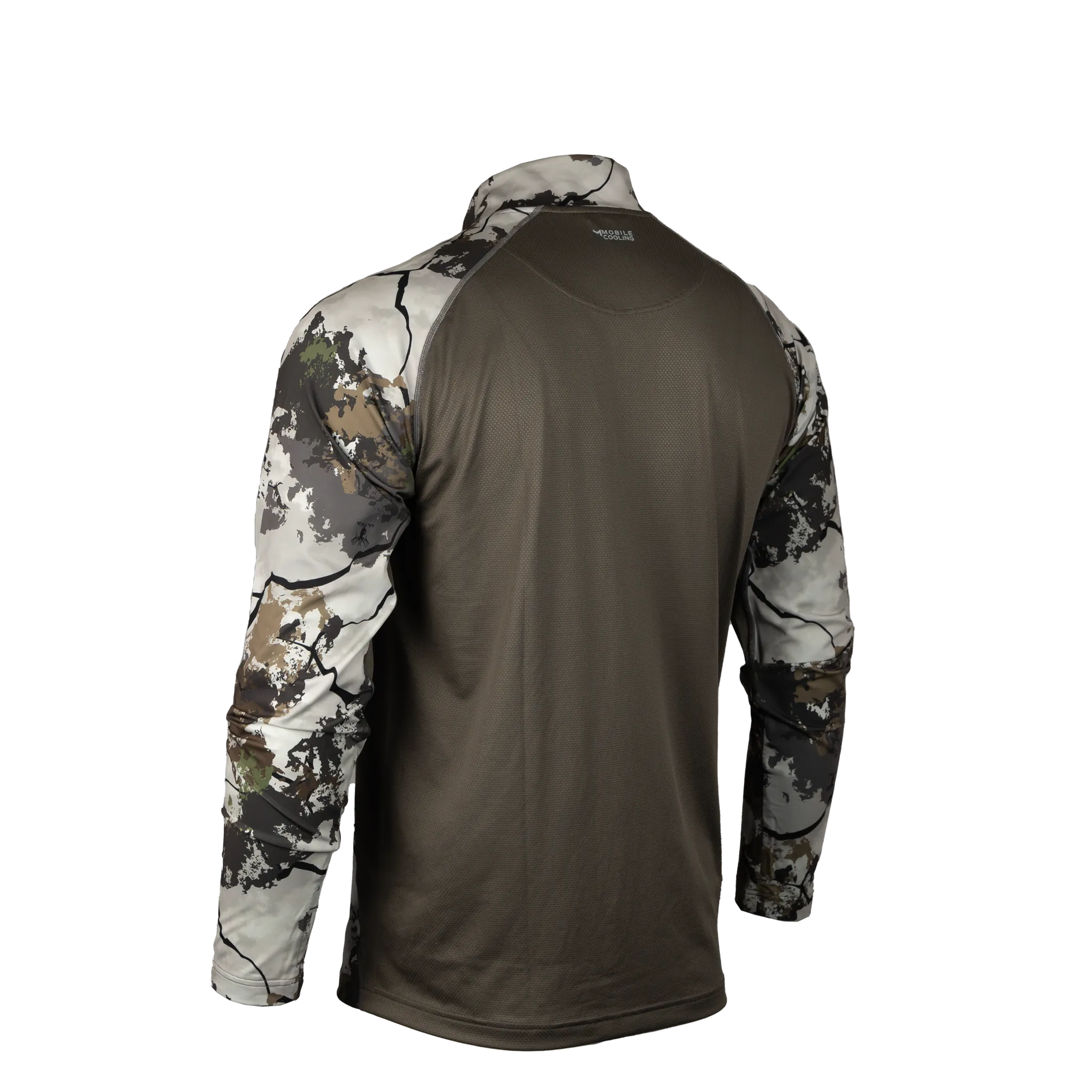 Men's King's Camo® 1/4 Zip LS Cooling Shirt