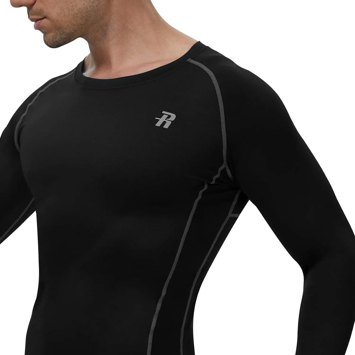 Men's Long Sleeve Cool Dry Athletic Compression shirts