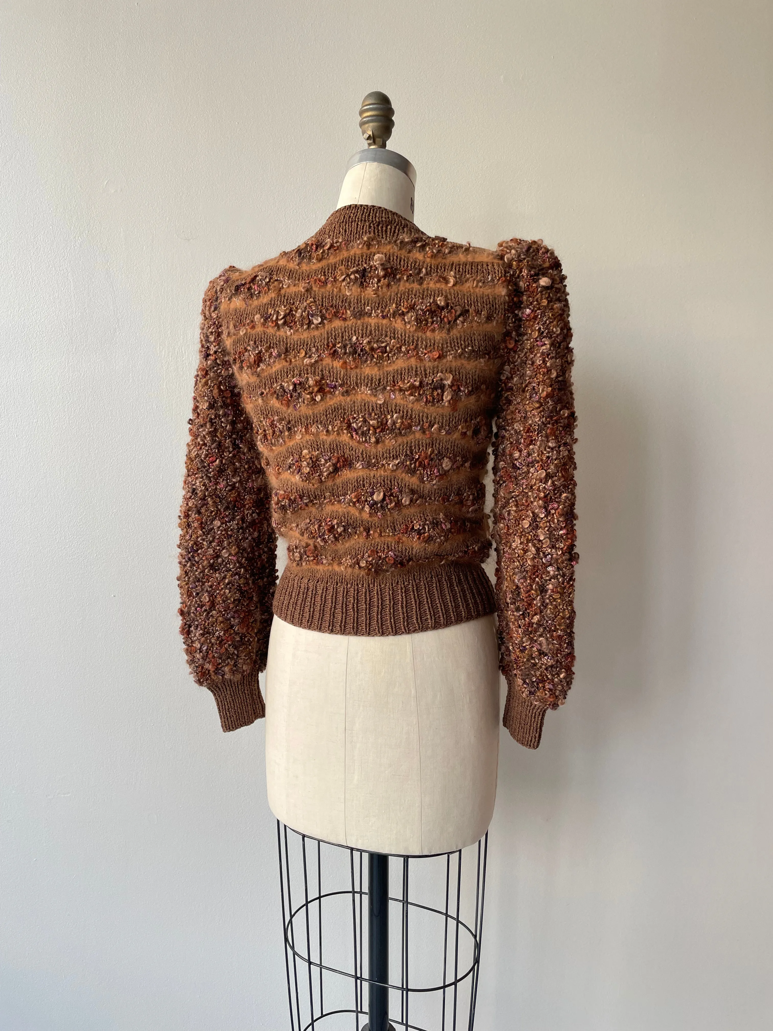 Mme DeFarge Boucle Sweater | 1970s