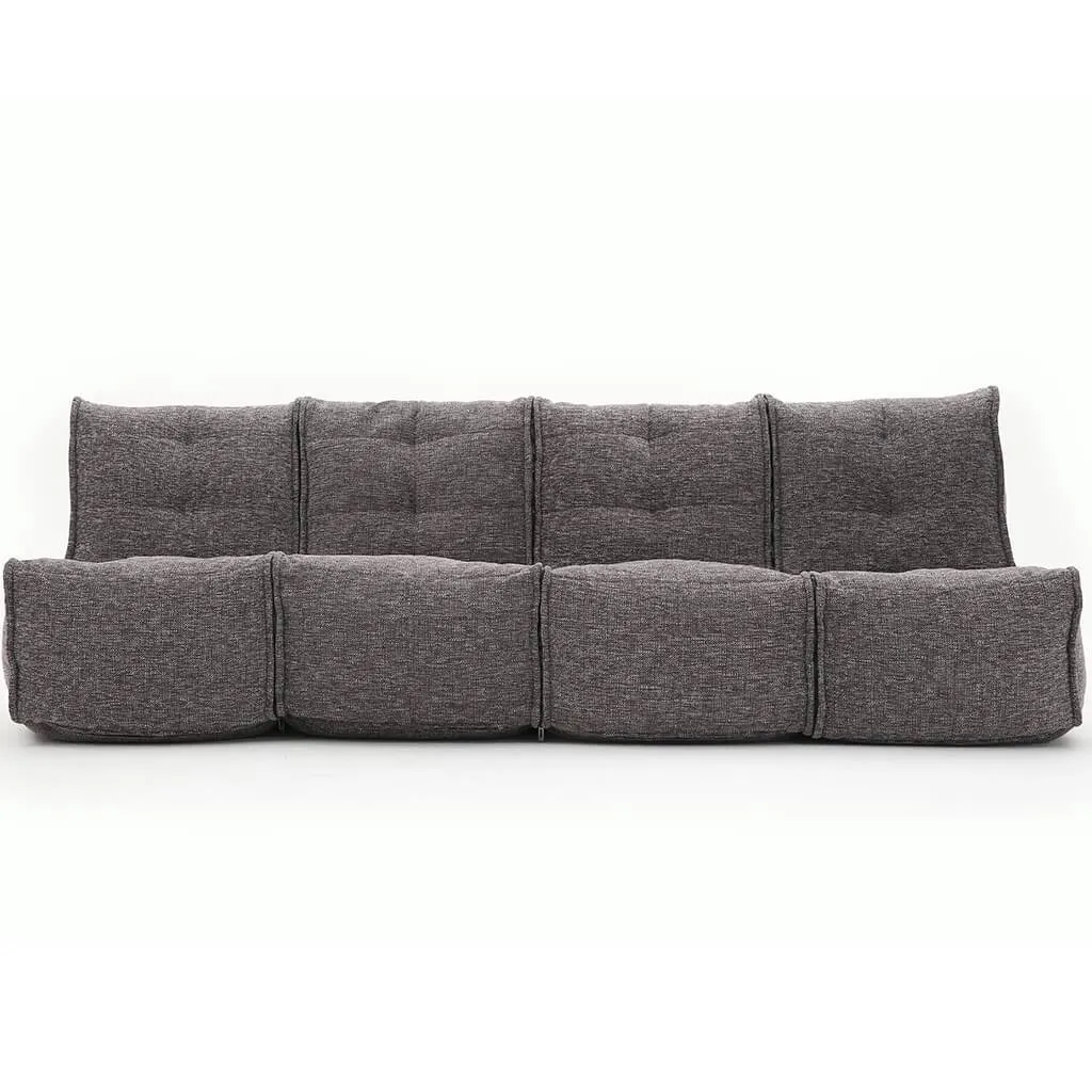 Mod 4 Quad Couch - Luscious Grey