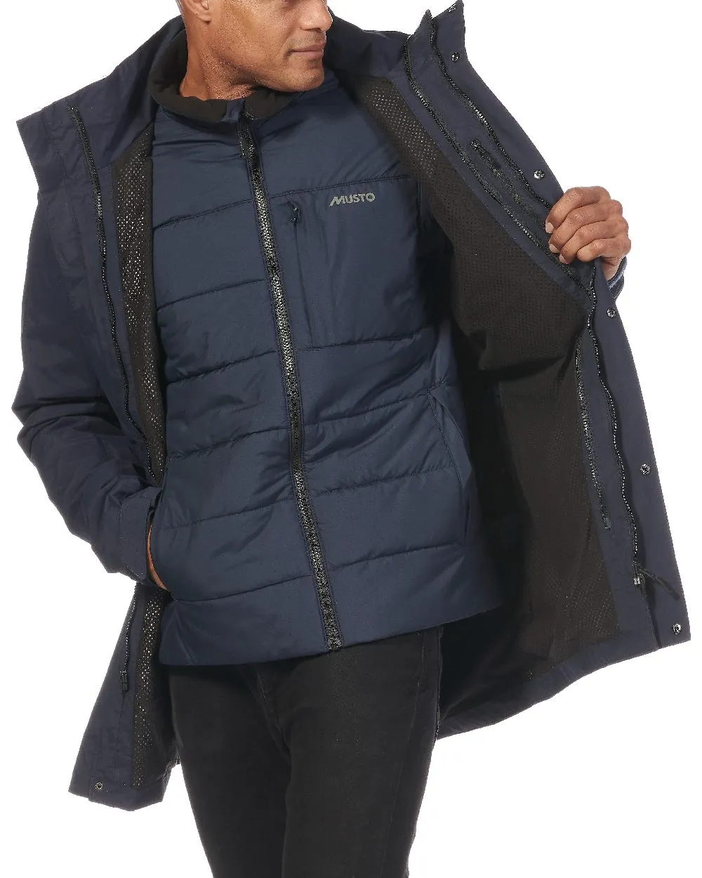 Musto Mens Marina Primaloft 3 in 1 Parka