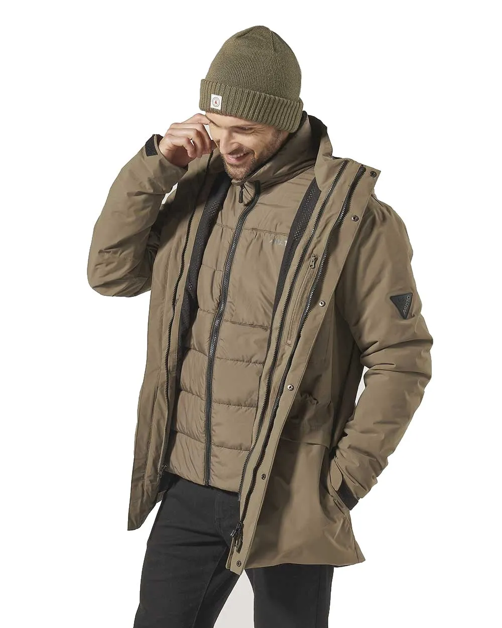 Musto Mens Marina Primaloft 3 in 1 Parka