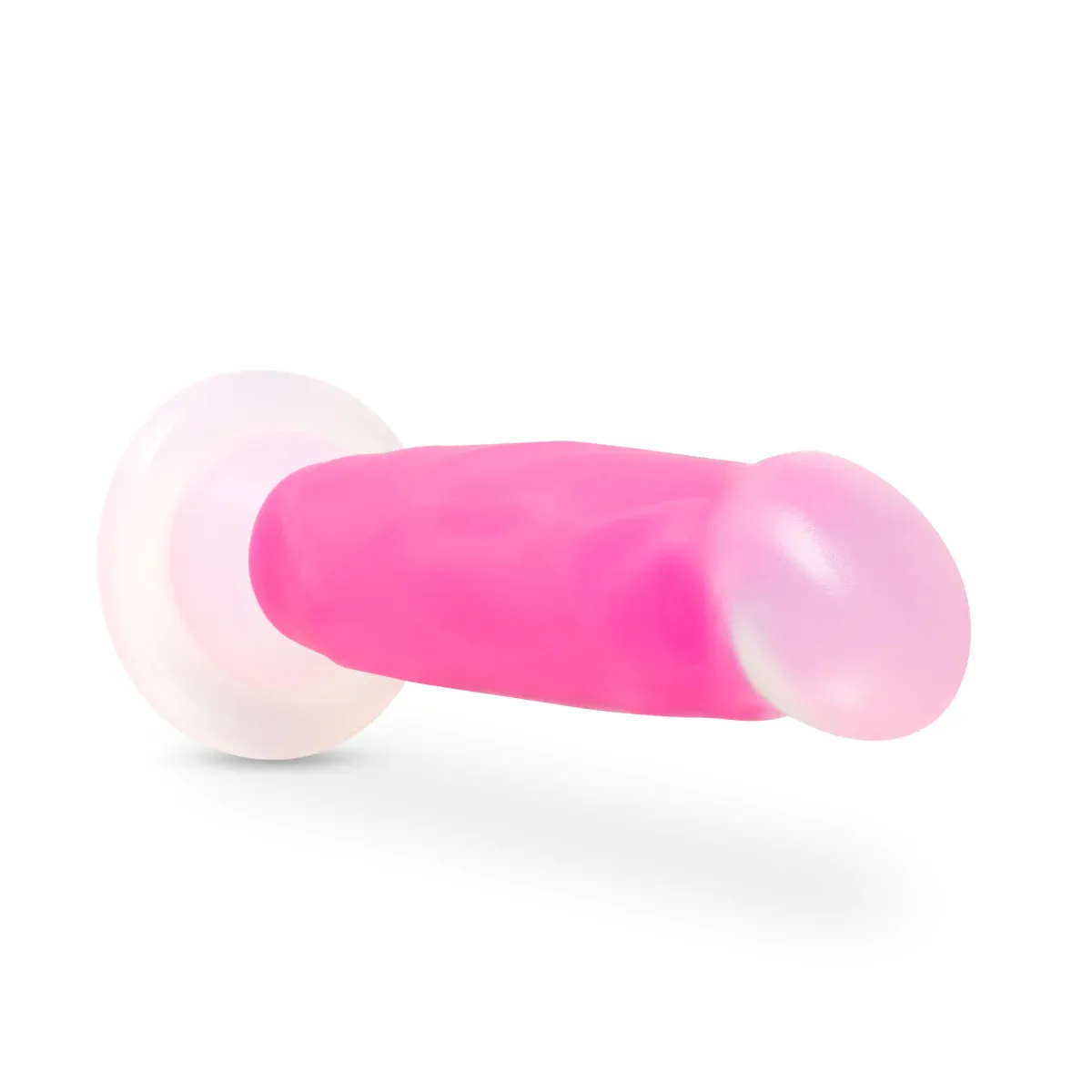 Neo Elite Marquee Glow In The Dark Neon Pink 8-Inch Dildo