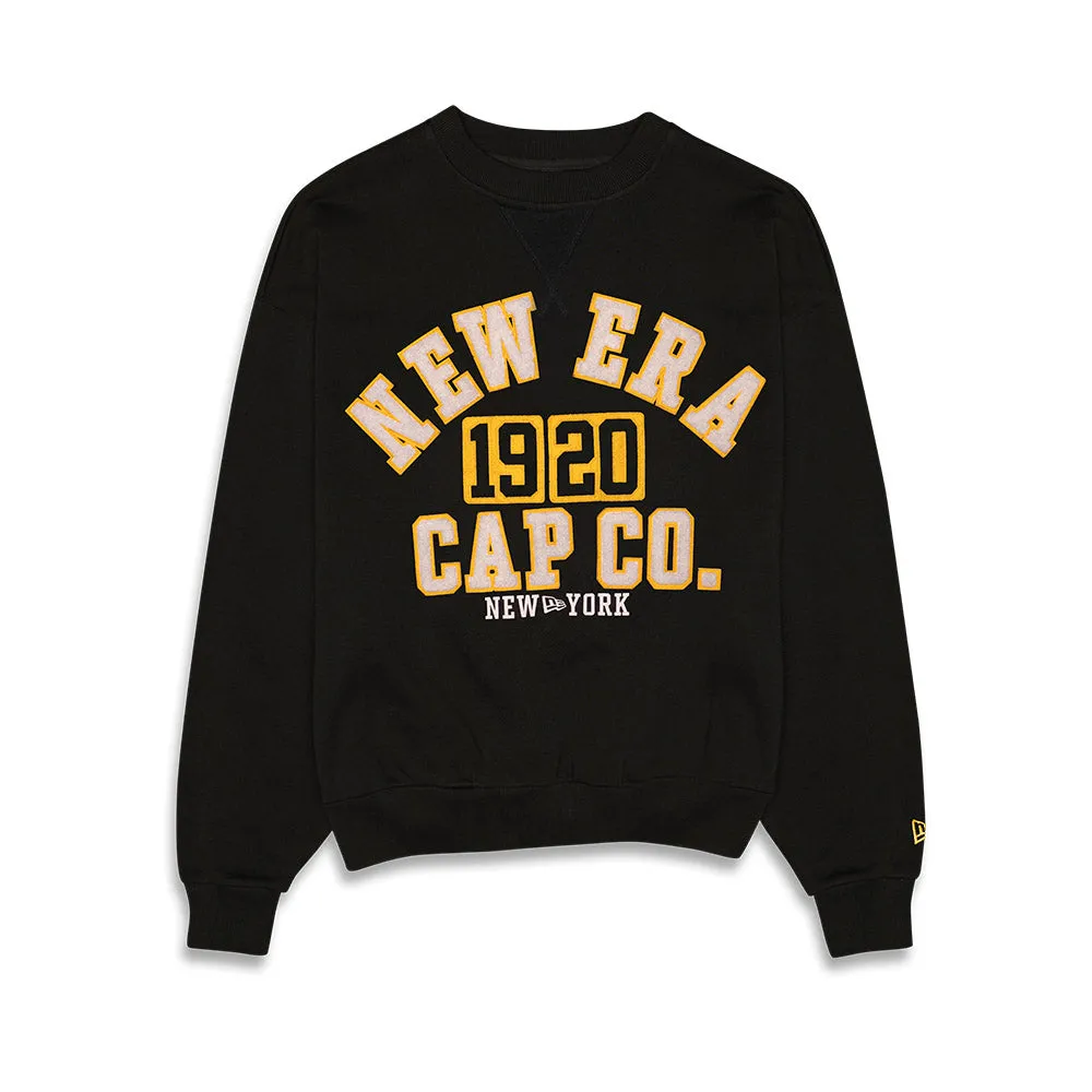 New Era Cap Co Standard Fit Sweater Black