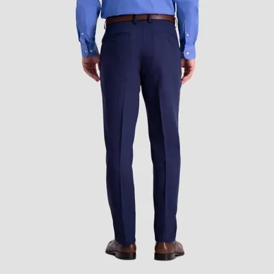 New - Haggar H26 Men's Mid Rise Slim Fit Full Suit Pants Lightweight