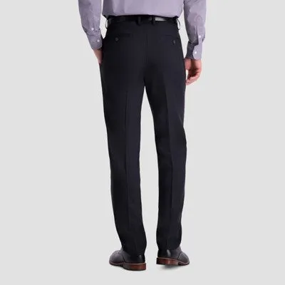 New - Haggar H26 Men's Mid Rise Slim Fit Full Suit Pants Lightweight