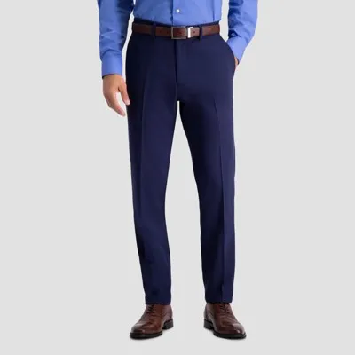 New - Haggar H26 Men's Mid Rise Slim Fit Full Suit Pants Lightweight