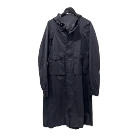 Nike - "Every Stitch Considered Lightweight Black Trench Coat" - Size Medium