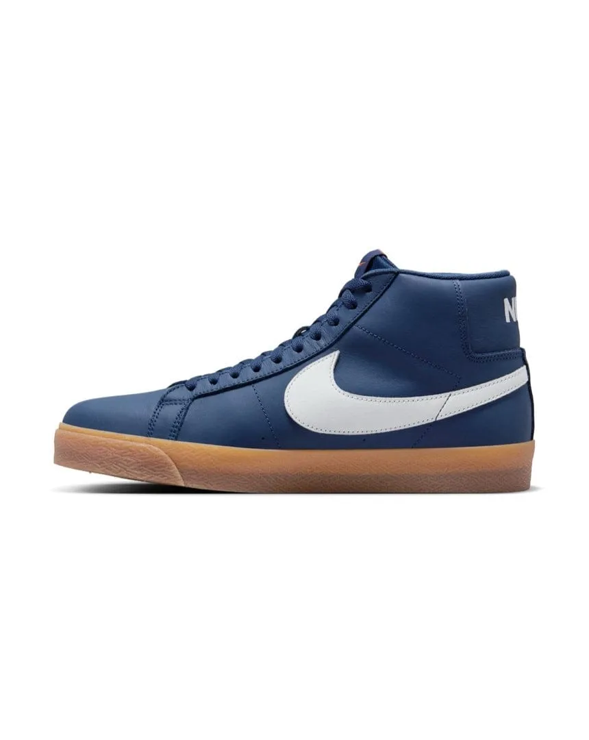 Nike SB Blazer Mid ISO - Navy / White / Gum