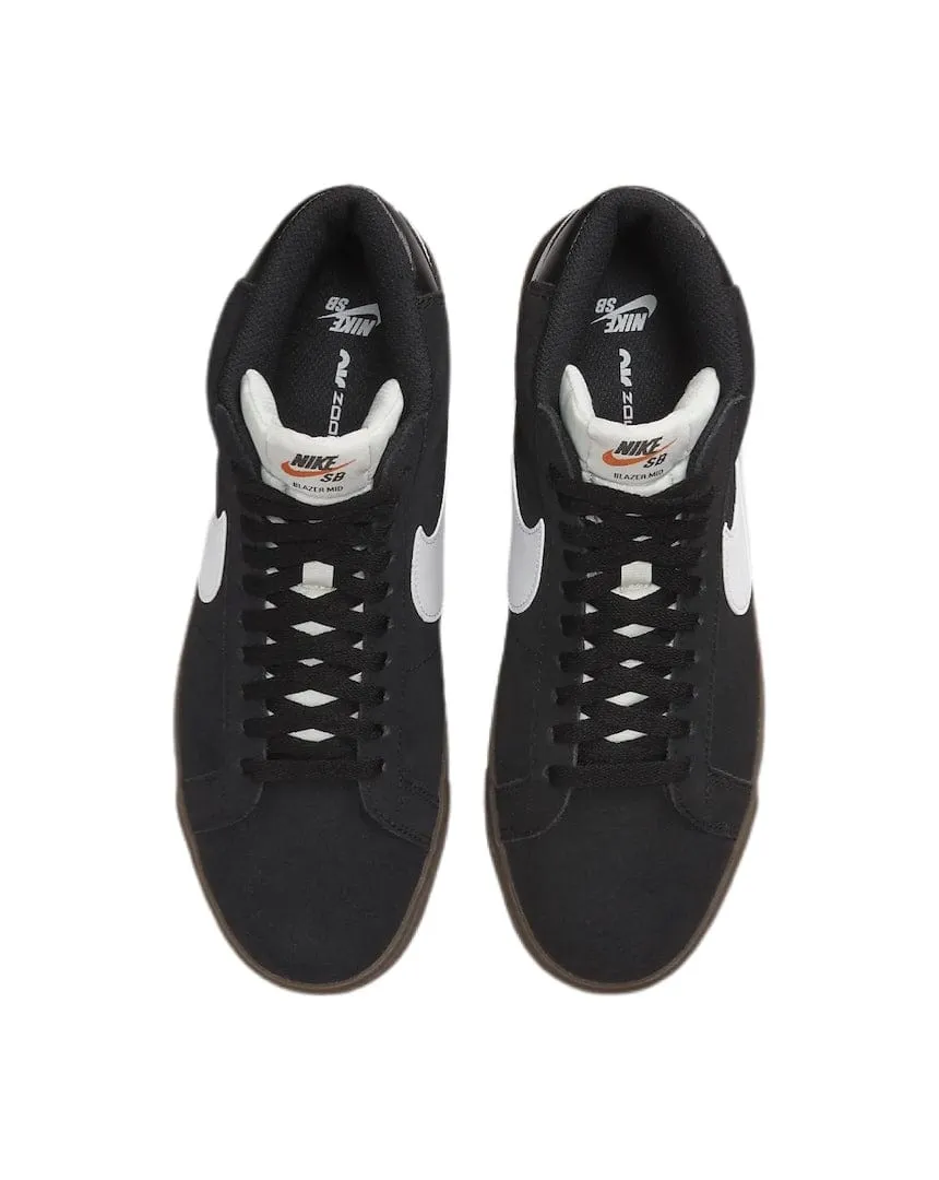 Nike SB Zoom Blazer Mid - Black / White - Black - Sail