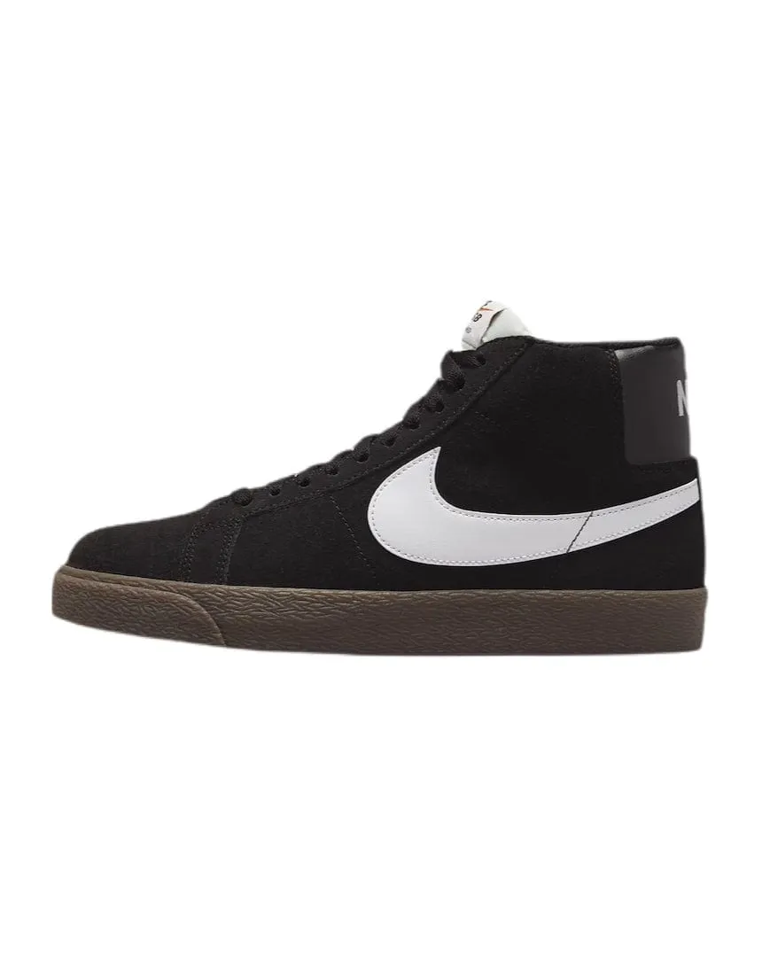 Nike SB Zoom Blazer Mid - Black / White - Black - Sail