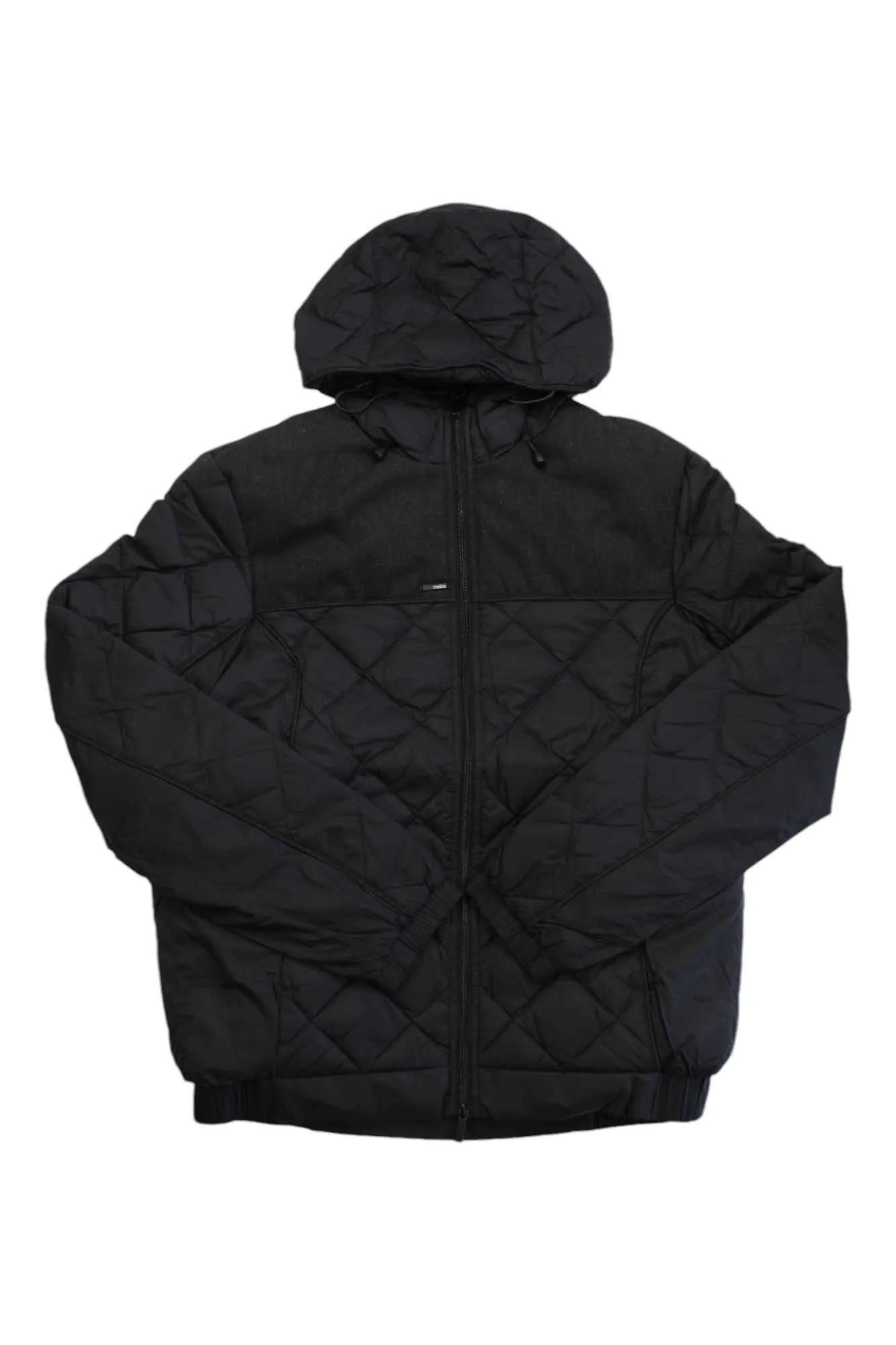 Nobis Mens Elroy Quilted Hooded Jacket