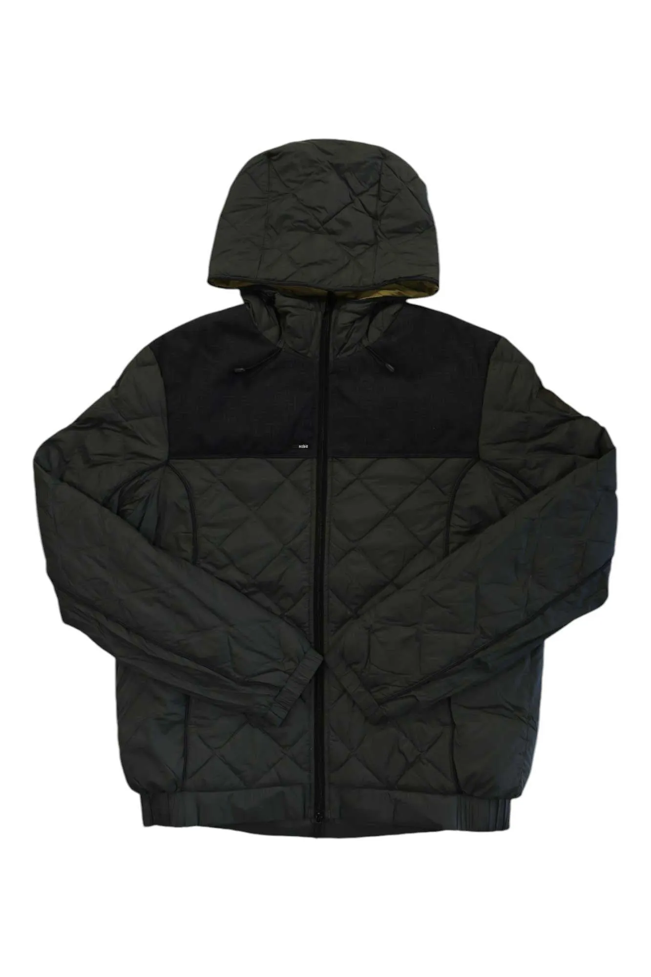 Nobis Mens Elroy Quilted Hooded Jacket