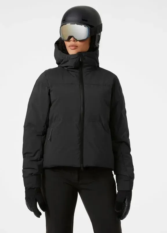 Nora Short Puffy Ski Jacket - Black