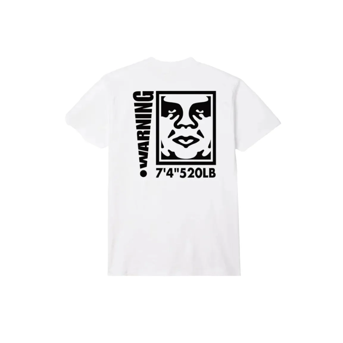 OBEY Warning Classic Graphic T-Shirt