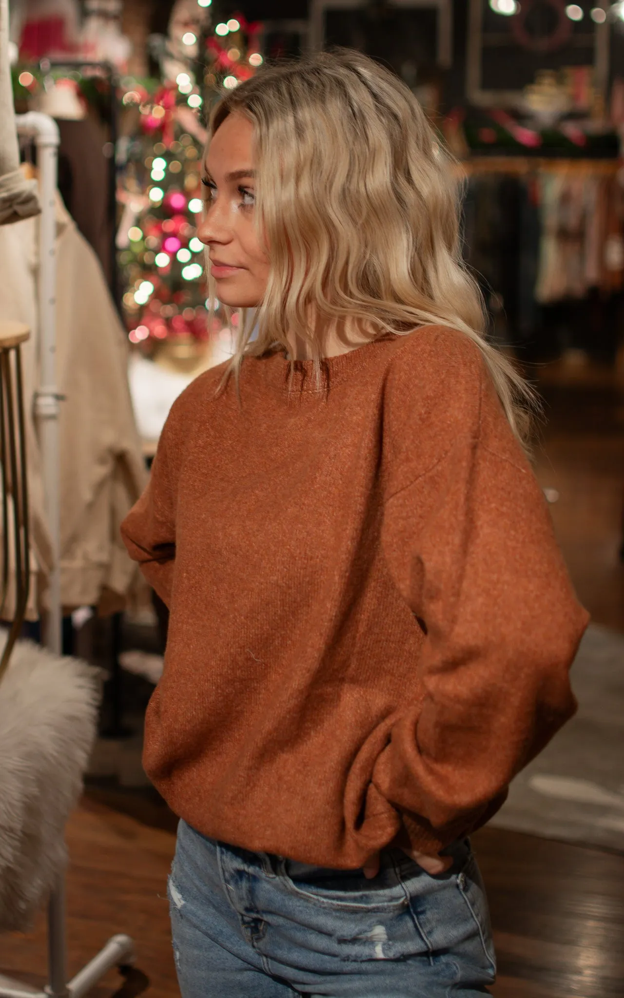 October Slumber Sweater