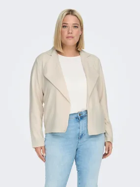 Only Waterfall Blazer in Cream