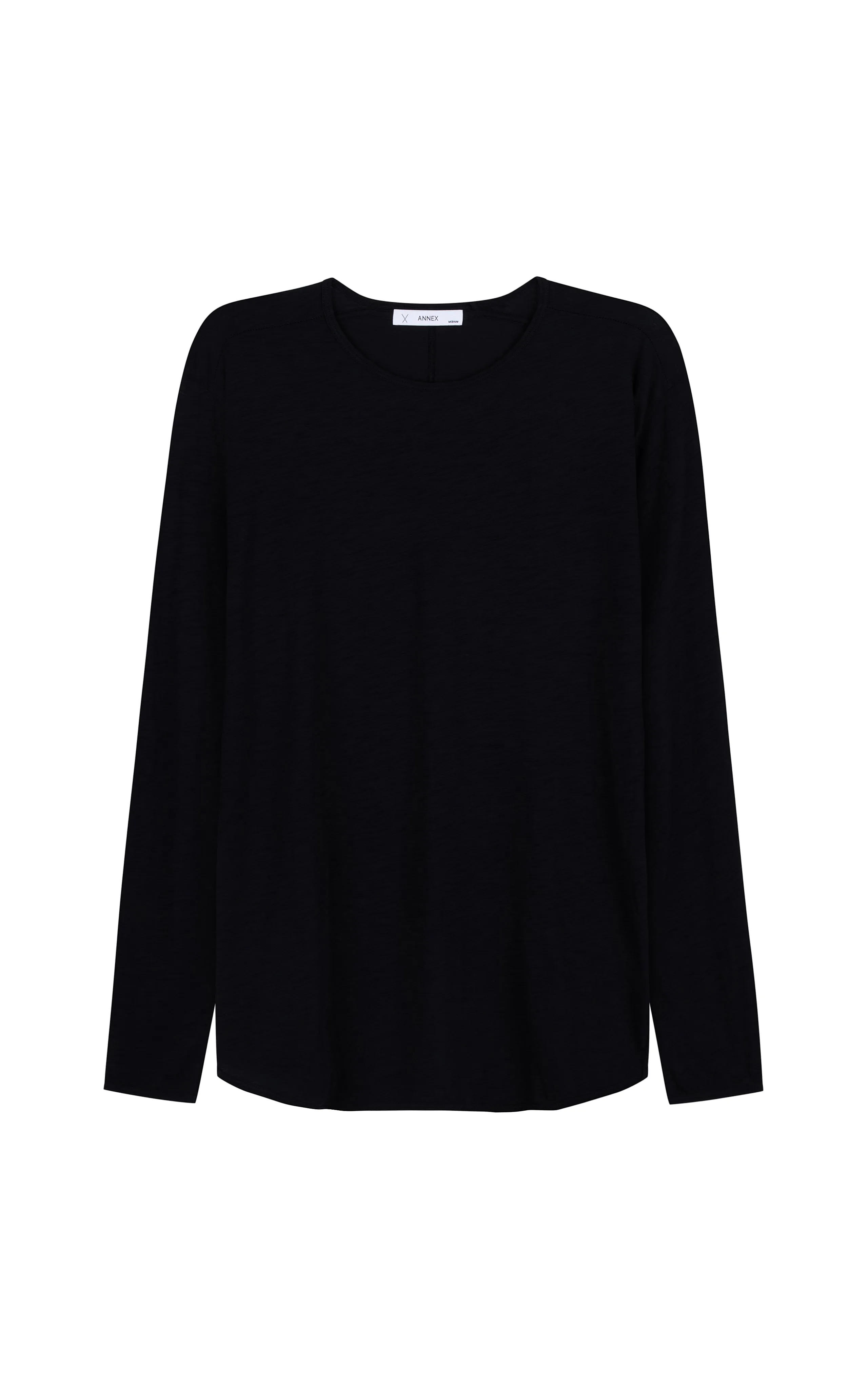 ORTEGA SLUB L/S - CROMA BLACK