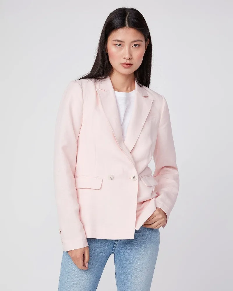 Paige Premium Denim - Dawson Blazer in Pearl Pink