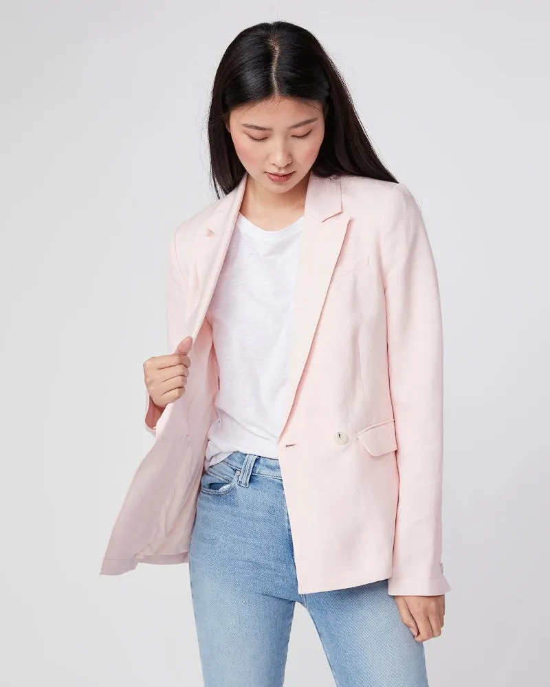 Paige Premium Denim - Dawson Blazer in Pearl Pink