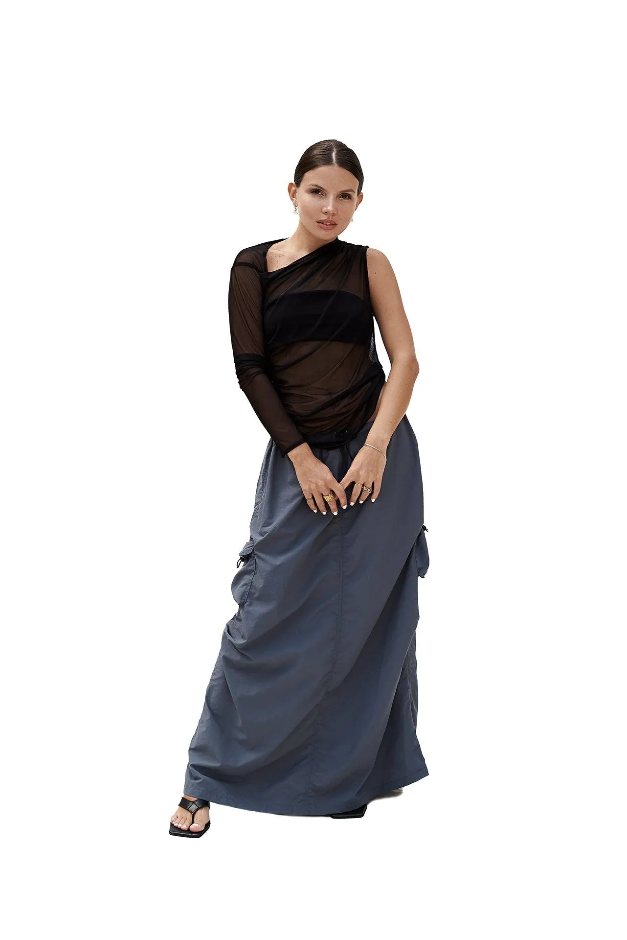 PARACHUTE MAXI SKIRT