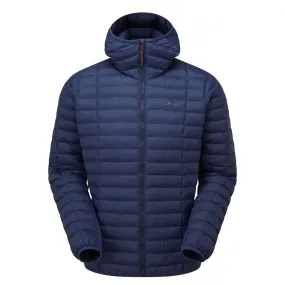 Particle Hooded Mens Jacket - Dusk