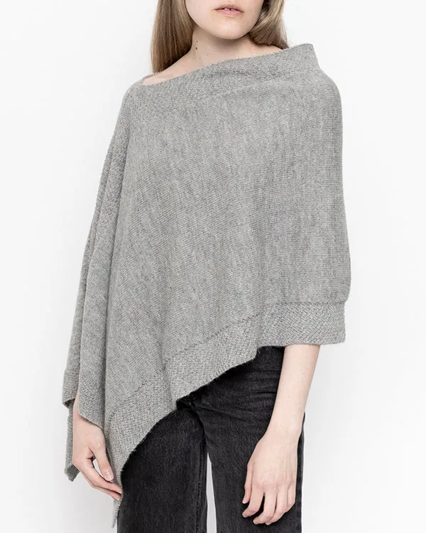 Pearl alpaca cape