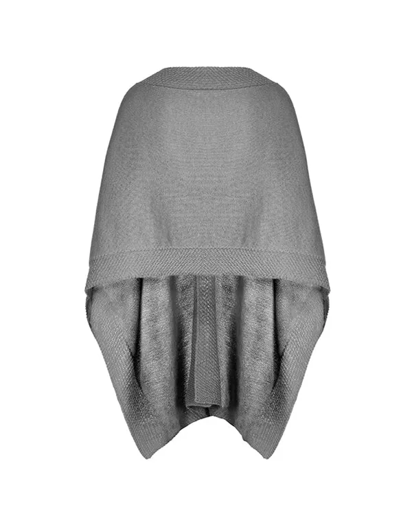 Pearl alpaca cape