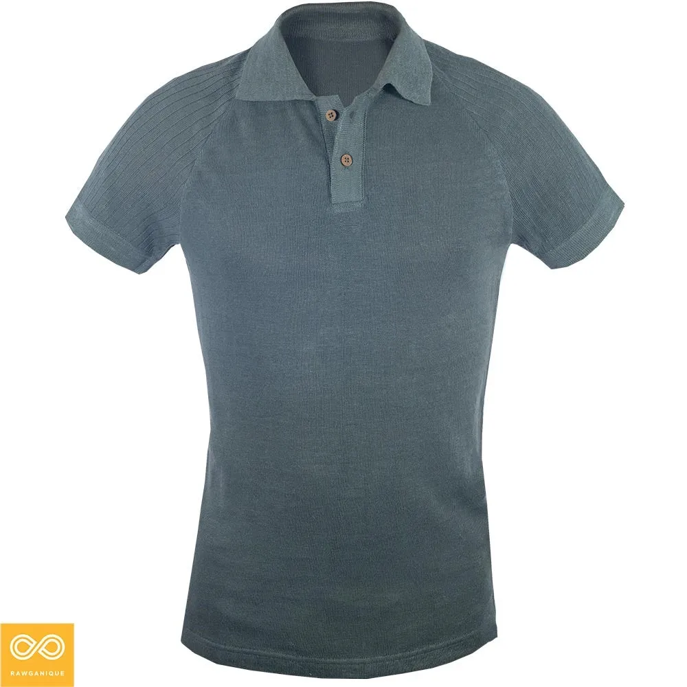 Pebble Beach 100% Hemp Golf Polo Shirt (Slim Fit) (Discontinued, 20% Off)