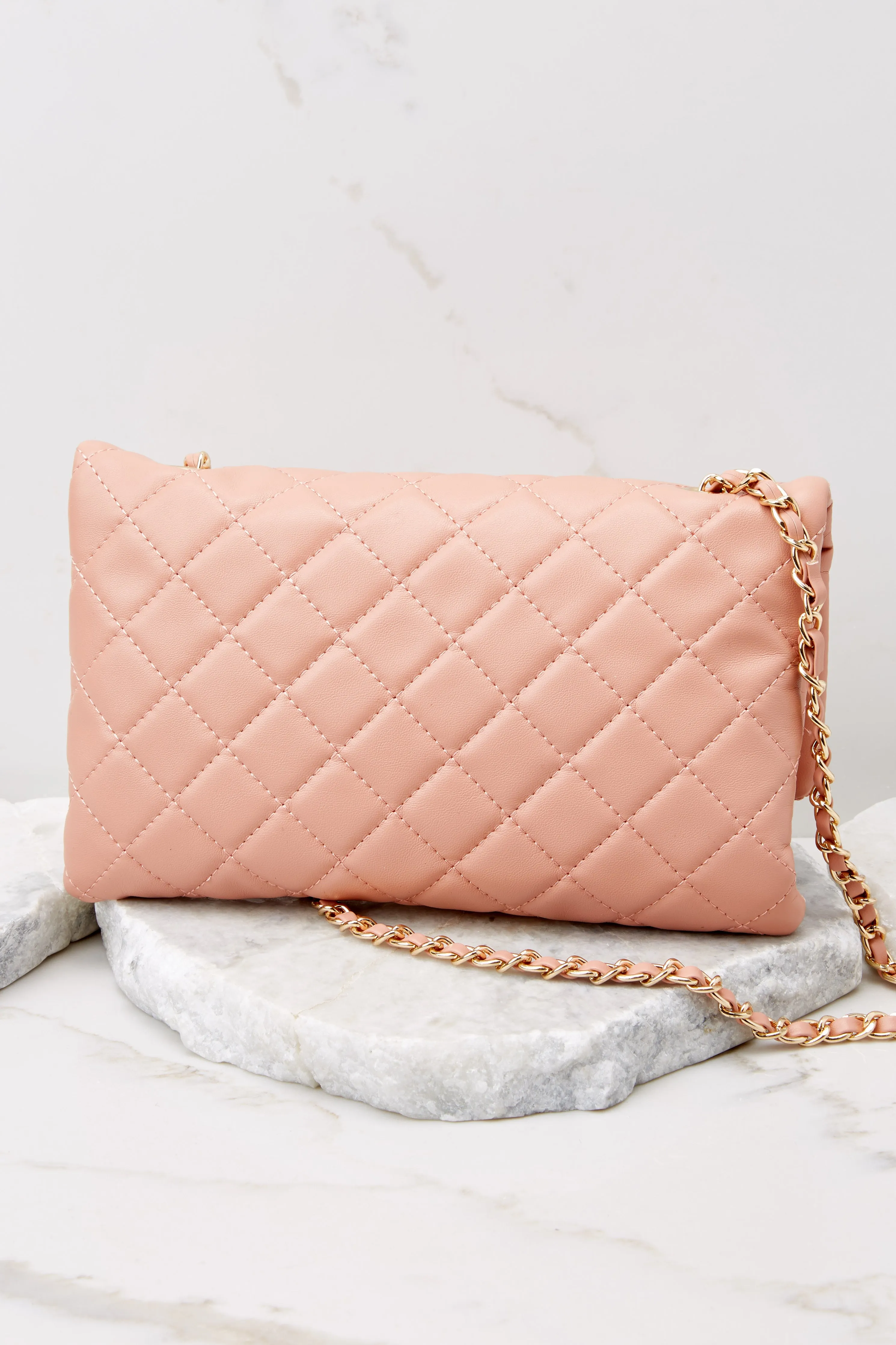 Perfect Match Mauve Blush Clutch