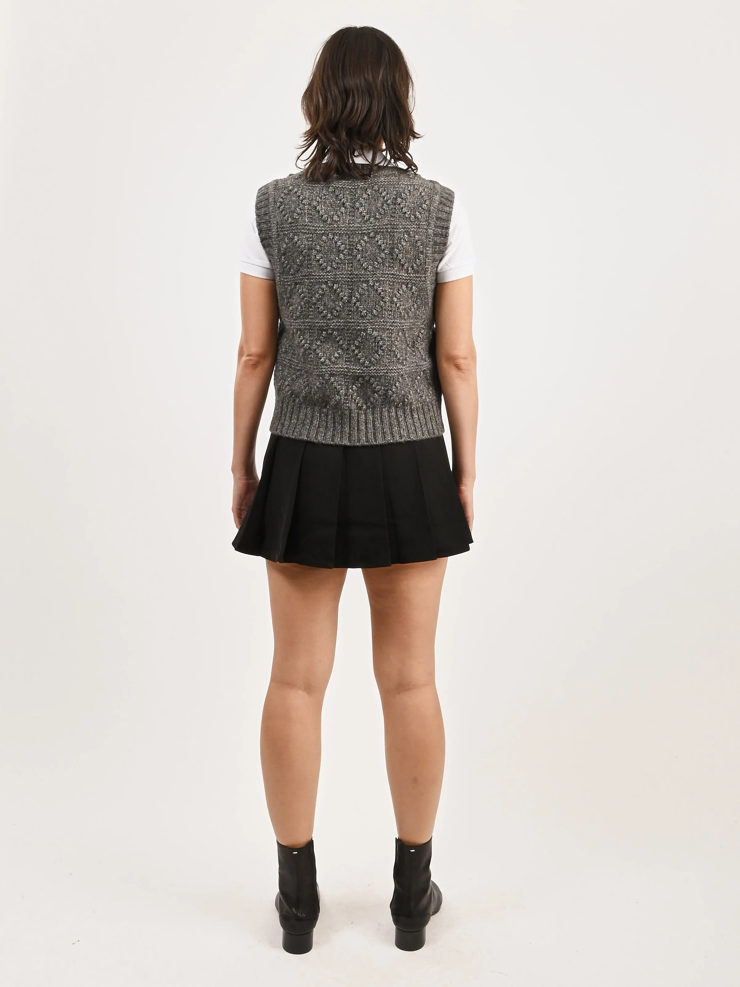 Phantom Wool Cotton Bubble Vest