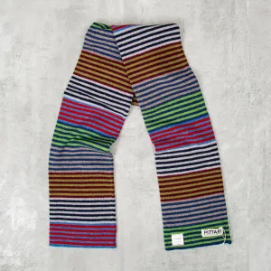 Pittari Lambswool Scarf - Option 07 Multi Stripe