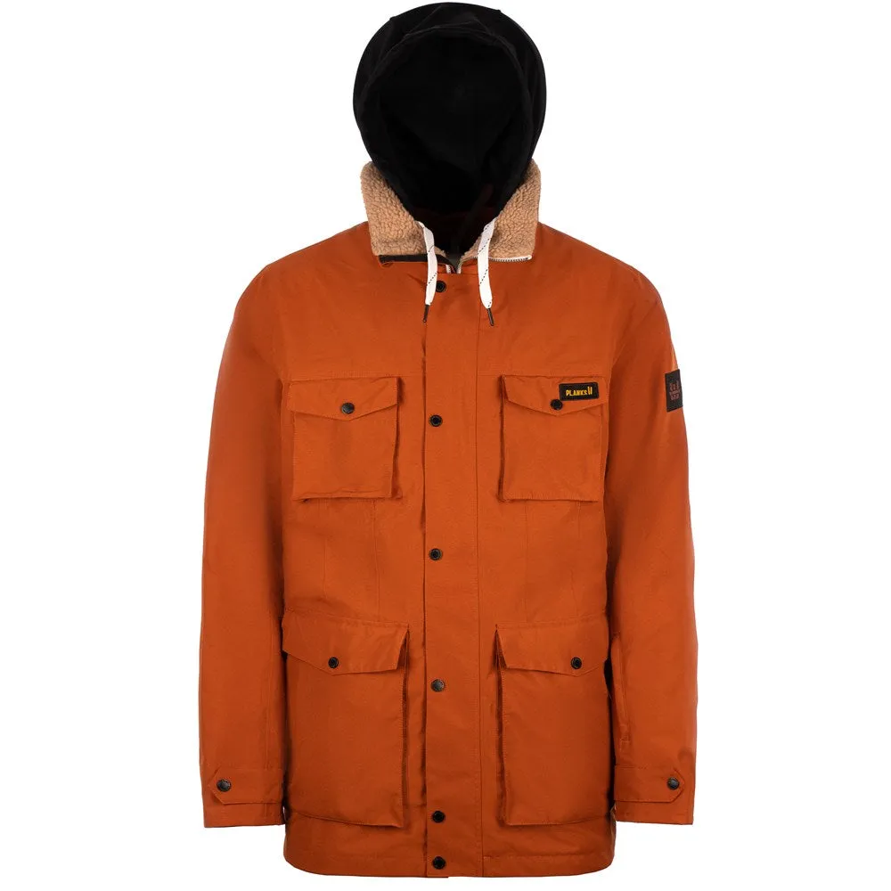 PLANKS Planks x Woodsy 'Yeah Baby' Jacket Men's Burnt Orange