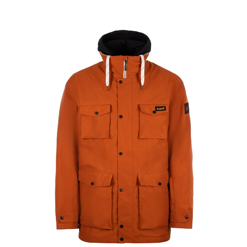 PLANKS Planks x Woodsy 'Yeah Baby' Jacket Men's Burnt Orange