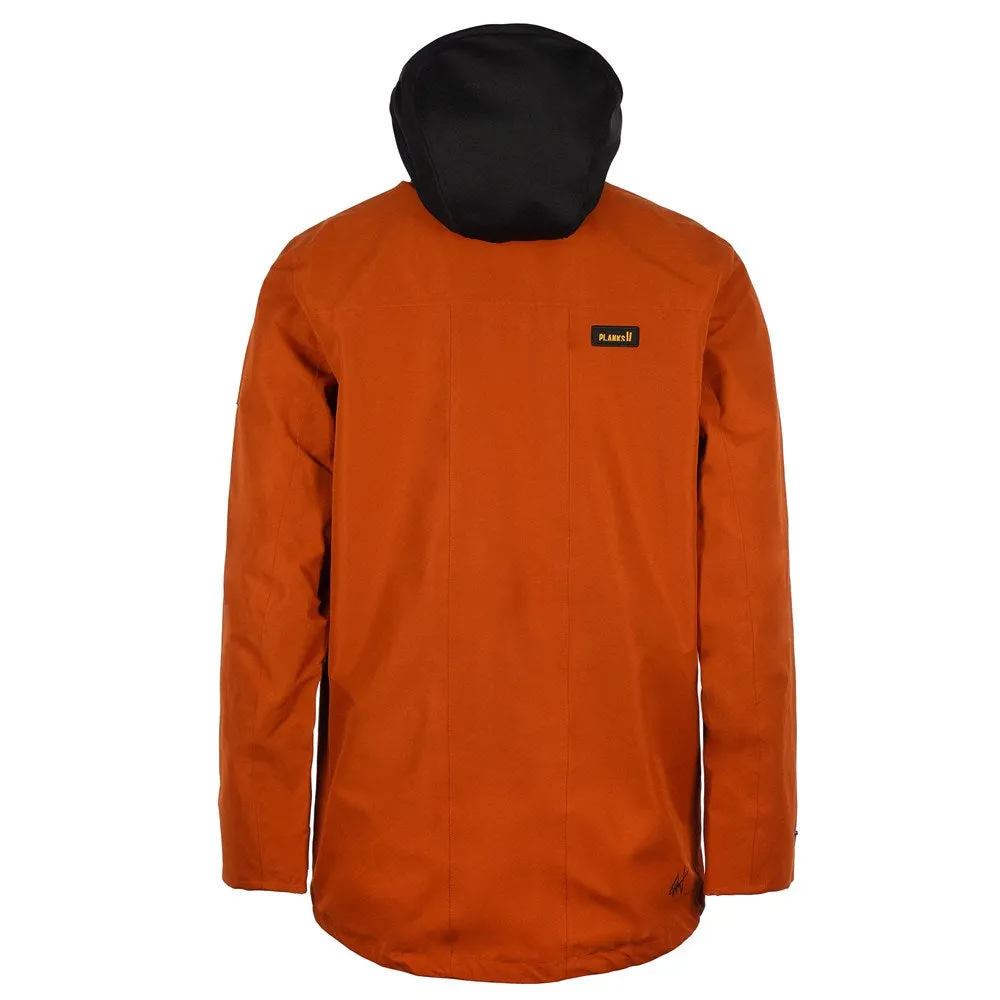 PLANKS Planks x Woodsy 'Yeah Baby' Jacket Men's Burnt Orange