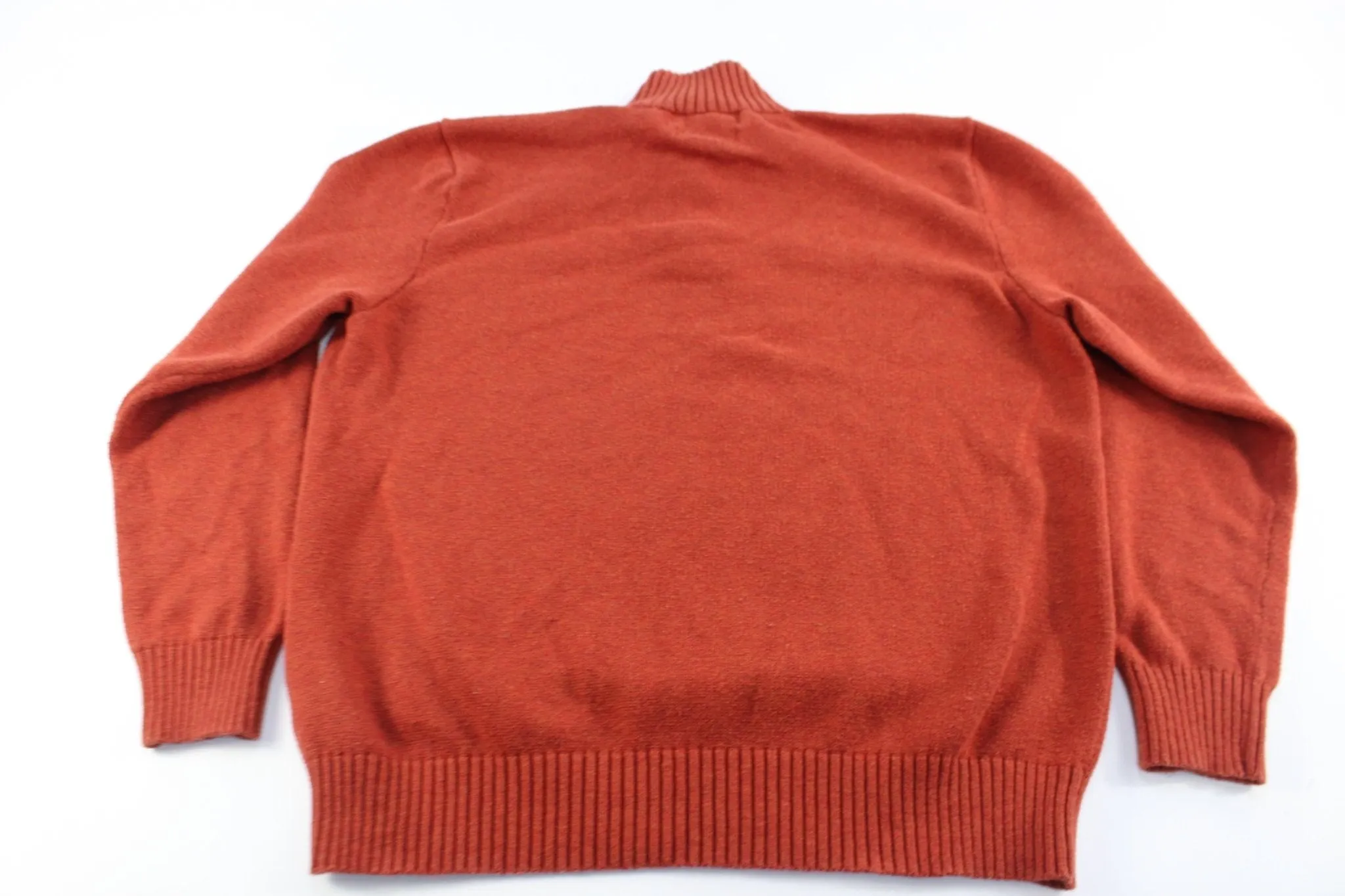 Polo by Ralph Lauren Embroidered Logo Orange Sweater