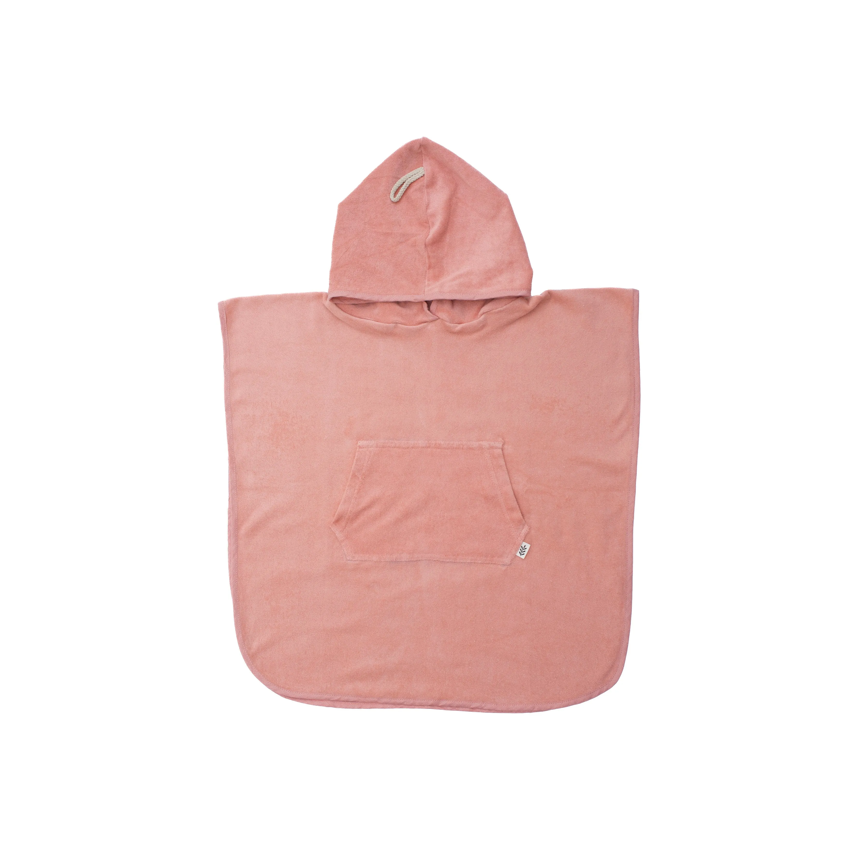 Poncho towel - Peach Beige