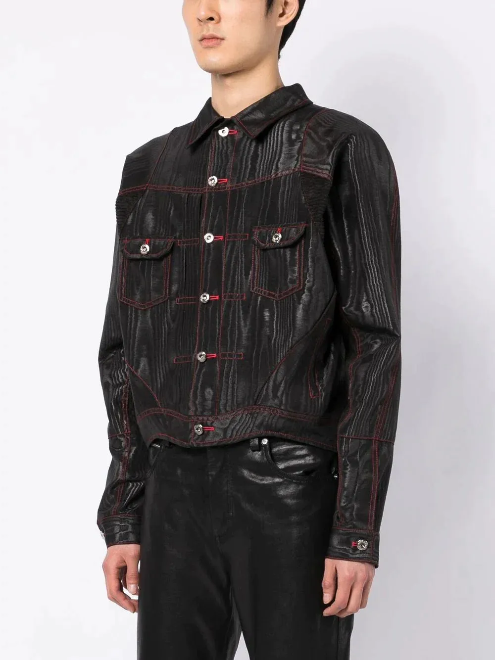 Pourpoint Moire Jacket