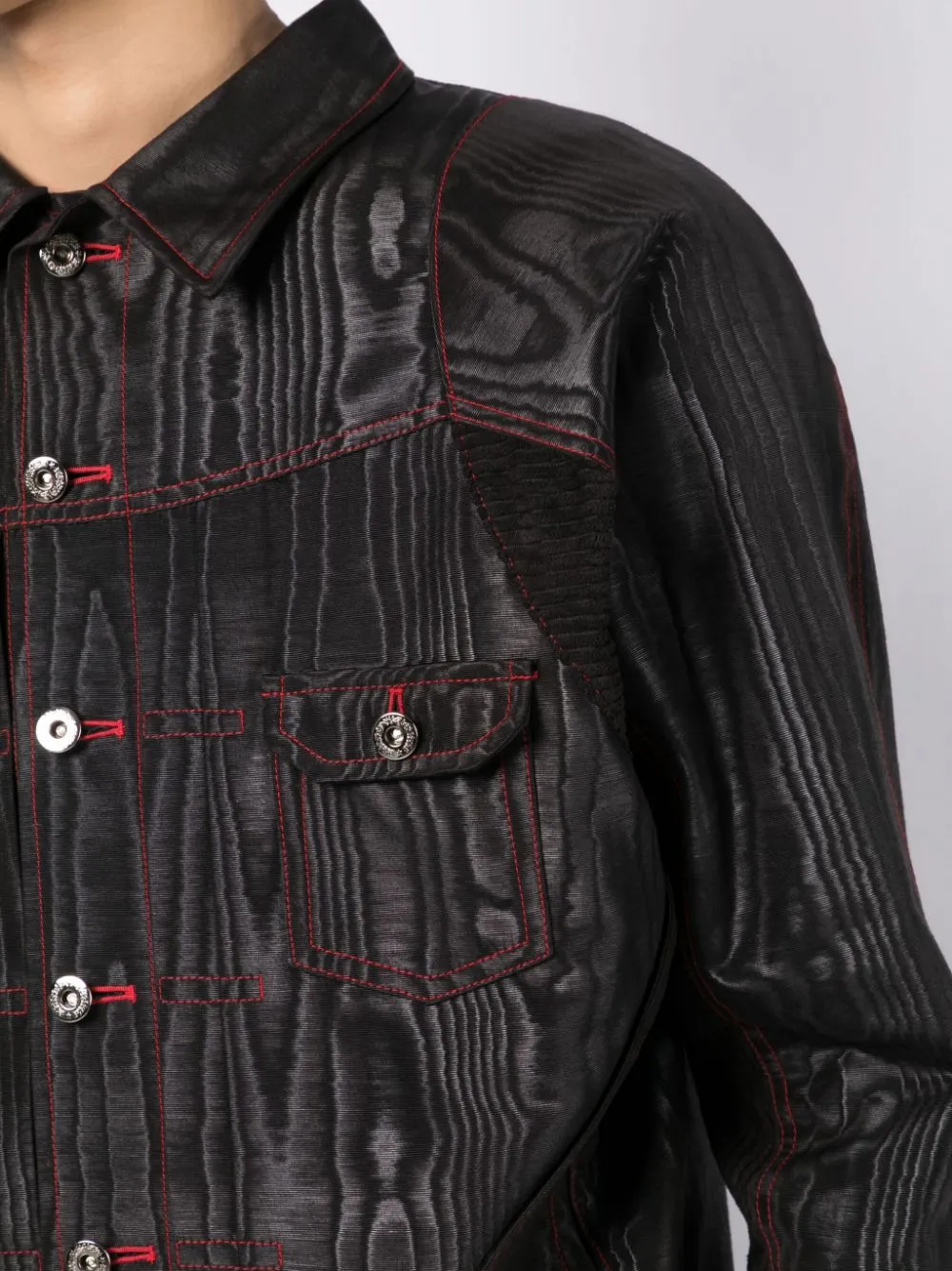 Pourpoint Moire Jacket