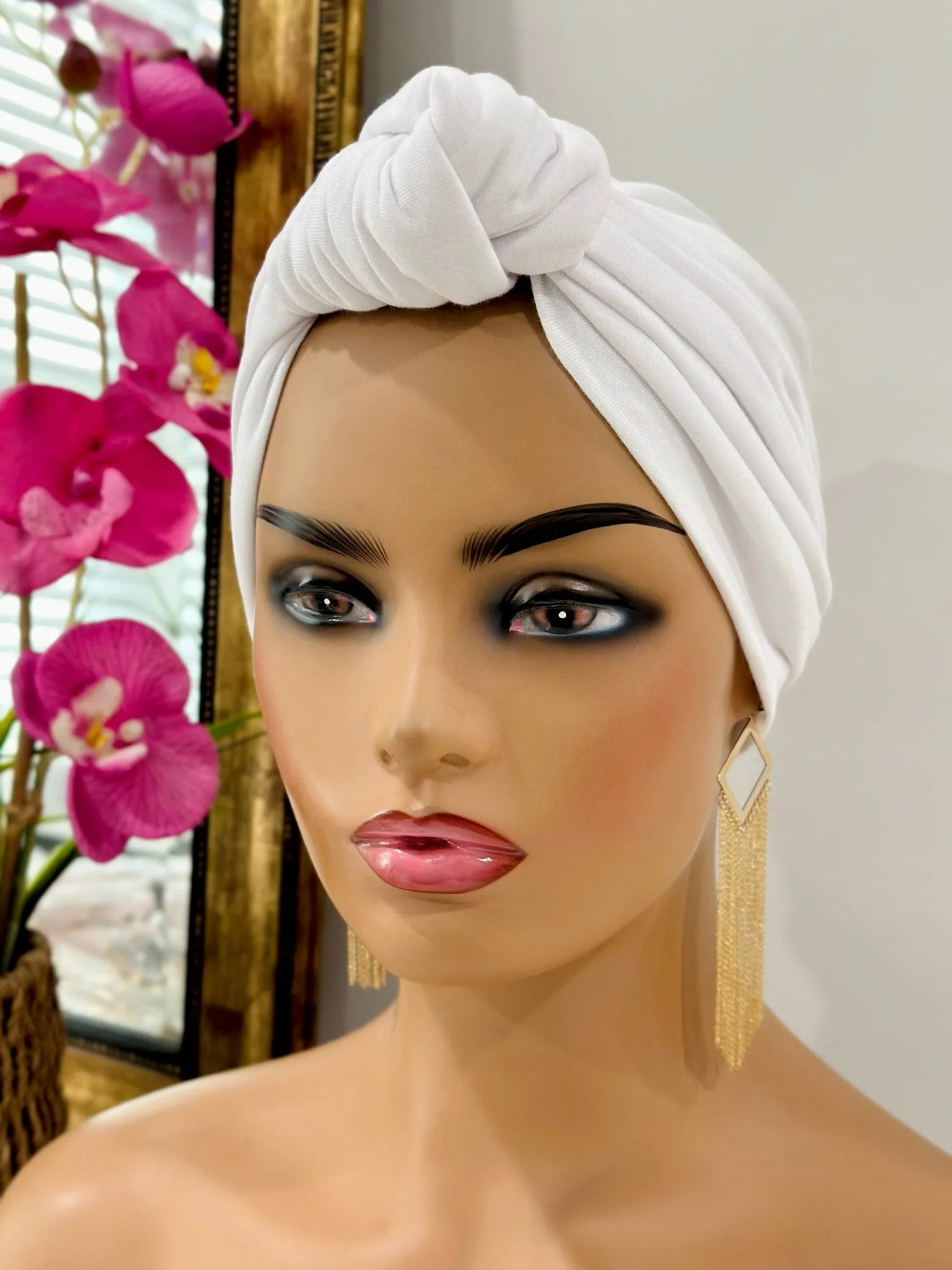 Pretied Knotted Turban