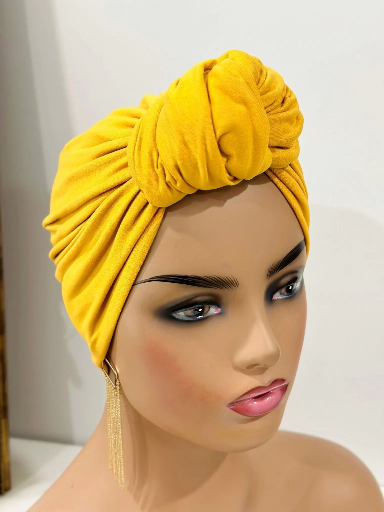 Pretied Knotted Turban