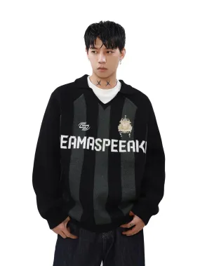 QS973A polo sweater