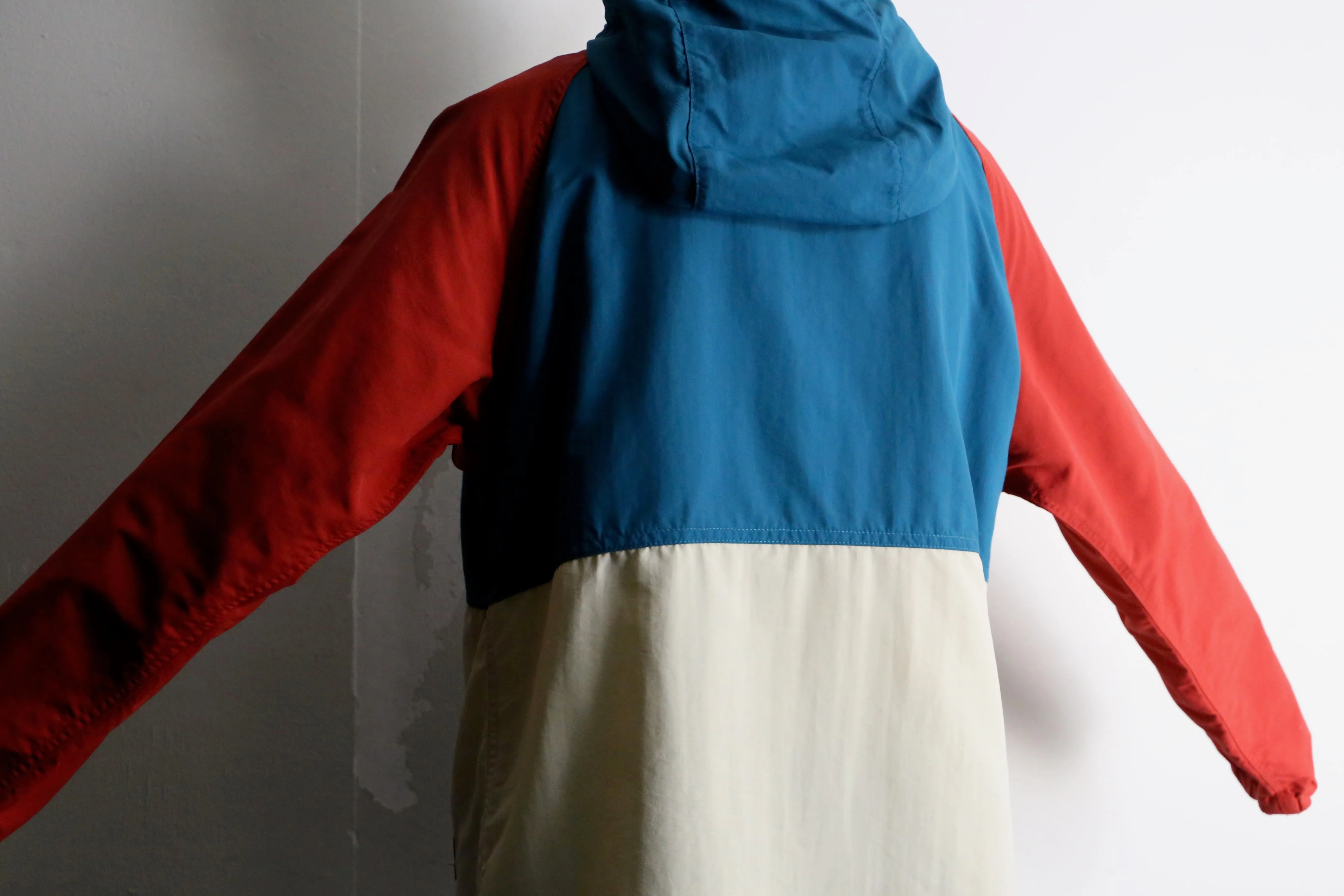 "L.L.Bean" multi color anorak parka