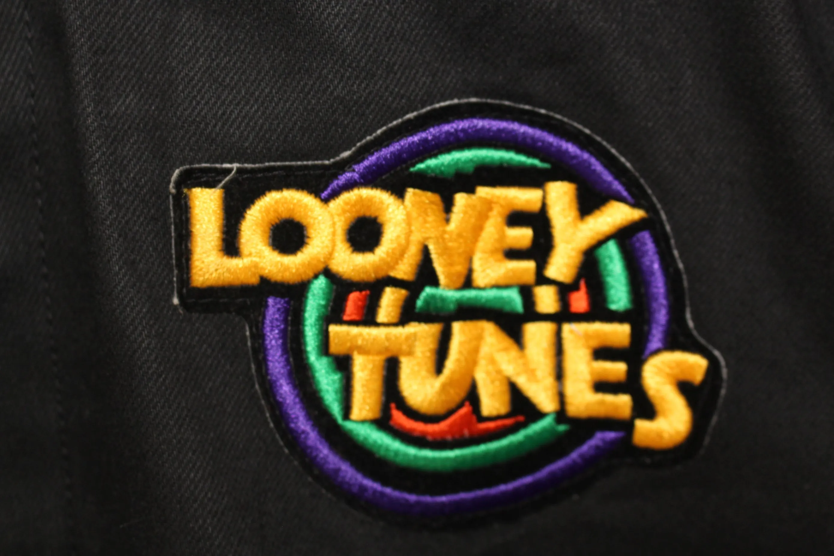 Rare 1994 Looney Tunes Leather Jeff Hamilton Jacket (L)